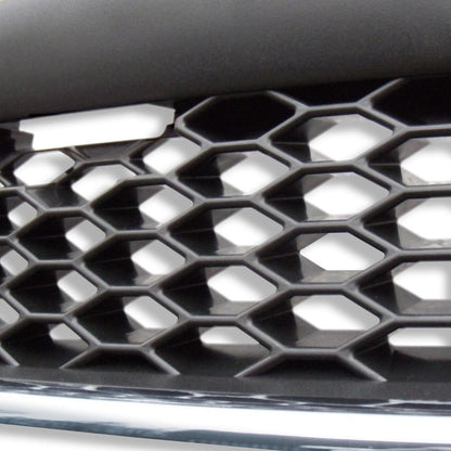 Griglia del radiatore OPC Sport a nido d'ape senza stemma nera aftermarket compatibile con Opel Astra G 97-04