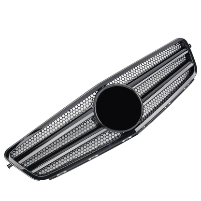 Griglia sportiva per Mercedes W204 S204 C nero lucido C63 AMG LOOK