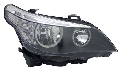 Headlight Set for BMW 5 Series E60 E61 2003-2007 H7 LWR Actuator Halogen 