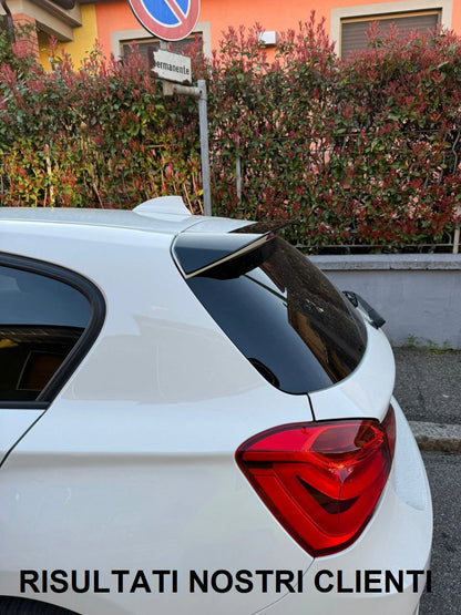 💕SPOILER POSTERIORE ADATTO PER BMW SERIE 1 F20 F21 11-19 M SPORT NERO LUCIDO💕