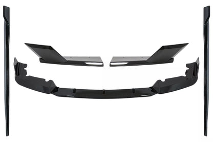 😎Paraurti Aero Kit Labbro Splitter per BMW F95X5M Competition 18+ Nero Lucido😎