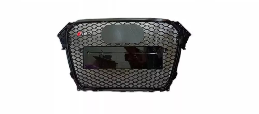 ✨Glossy Black Honeycomb Grille SUITABLE FOR Audi RS4 Style A4 S4 B8.5✨