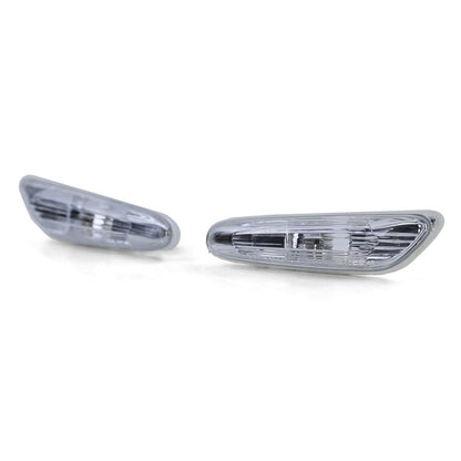 Coppia frecce laterali bianche per BMW X1 E84 dal 09 Serie 1 E81 E87 04-12 AUTOELEGANCERICAMBI