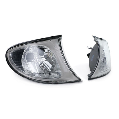 Clear White Right Left Turn Signal Light Suitable for BMW E46 Sedan 