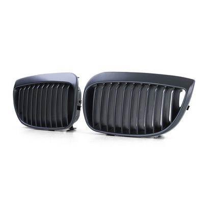Griglia radiatore sportiva opaca per BMW Serie 1 E87 prefacelift 04-07-