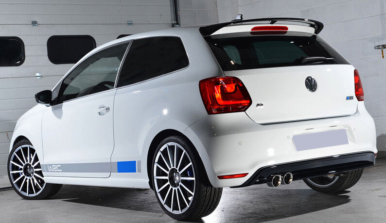 SPOILER SUITABLE FOR VW POLO 5 6R (2009 - 2017 ) R WRC STYLE 