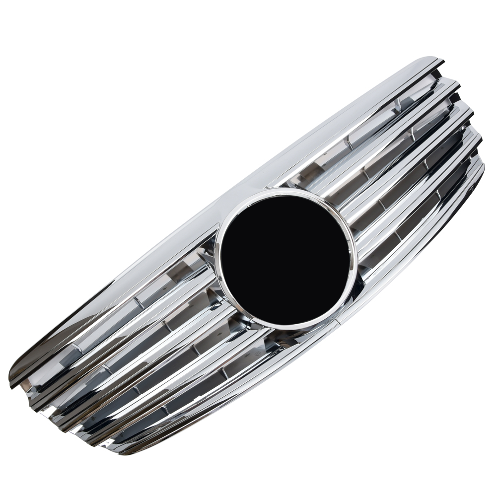 Griglia sportiva per Mercedes W211 S211 E 2002-04 / 2006 cromata AMG LOOK