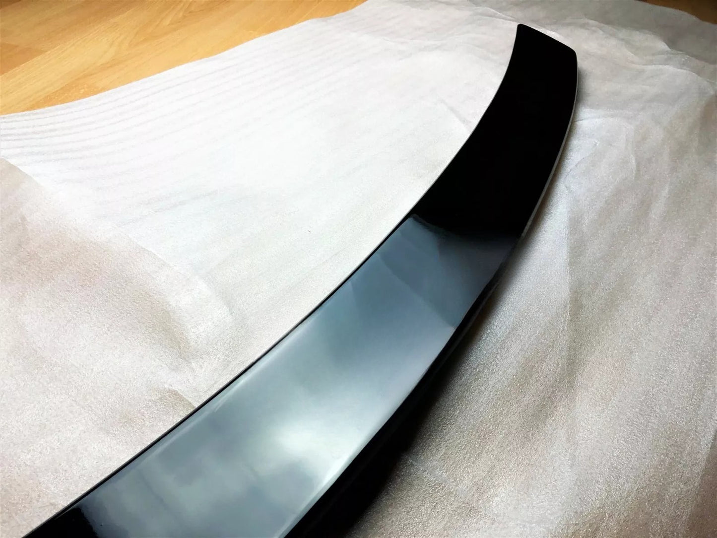 🔥KIT Spoiler Nero Lucido Adatto Per Mercedes Classe C Coupé W204🔥