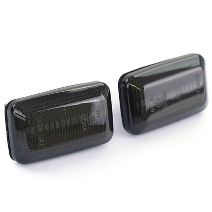 Indicatore di direzione laterale a LED fumè nero per Audi 80 B4 90 100 200 V8 A6