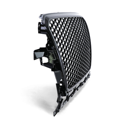 Griglia radiatore a nido d'ape look sportivo senza emblema per Audi Q5 8R 12-16