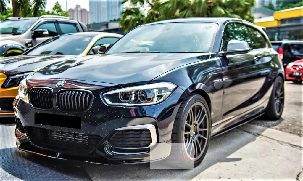 😎KIT Gloss Black Splitter Suitable For BMW 1 Series F20 F21 LCI 15-19😎