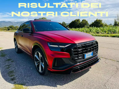 ✨✨SPLITTER NERO LUCIDO ADATTO PER AUDI Q8 2018-2024 S-line SQ8 ✨✨