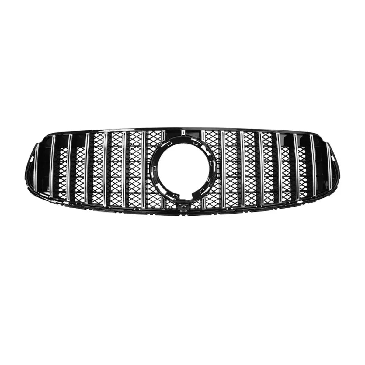 ✨Glossy Black GTR Grille FITS FOR Mercedes GLC Class W253 19-22✨