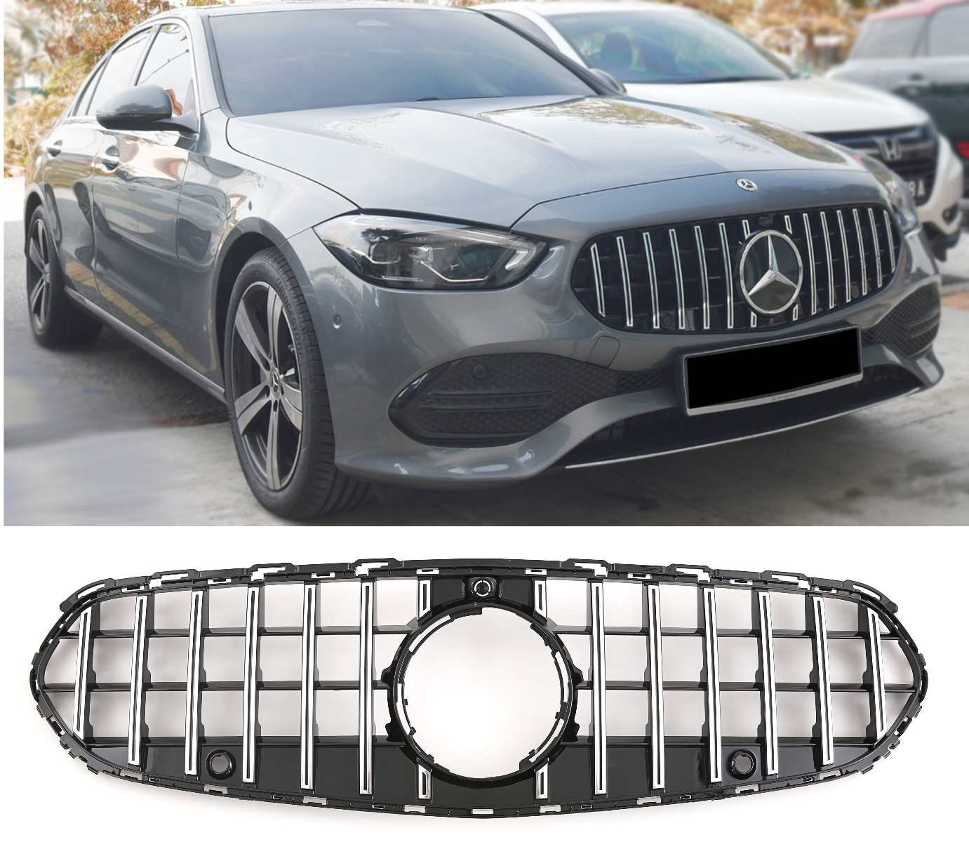 Griglia Sport griglia adatta per Mercedes W206 Avantgarde Panamericana GT