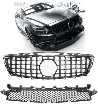 Sports grille for Mercedes W218 CLS 2011-2014 PANAMERICANA AMG 