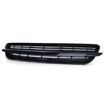 Black emblemless sports radiator grille compatible with Opel Vectra C 02-05 Signum 03-05 