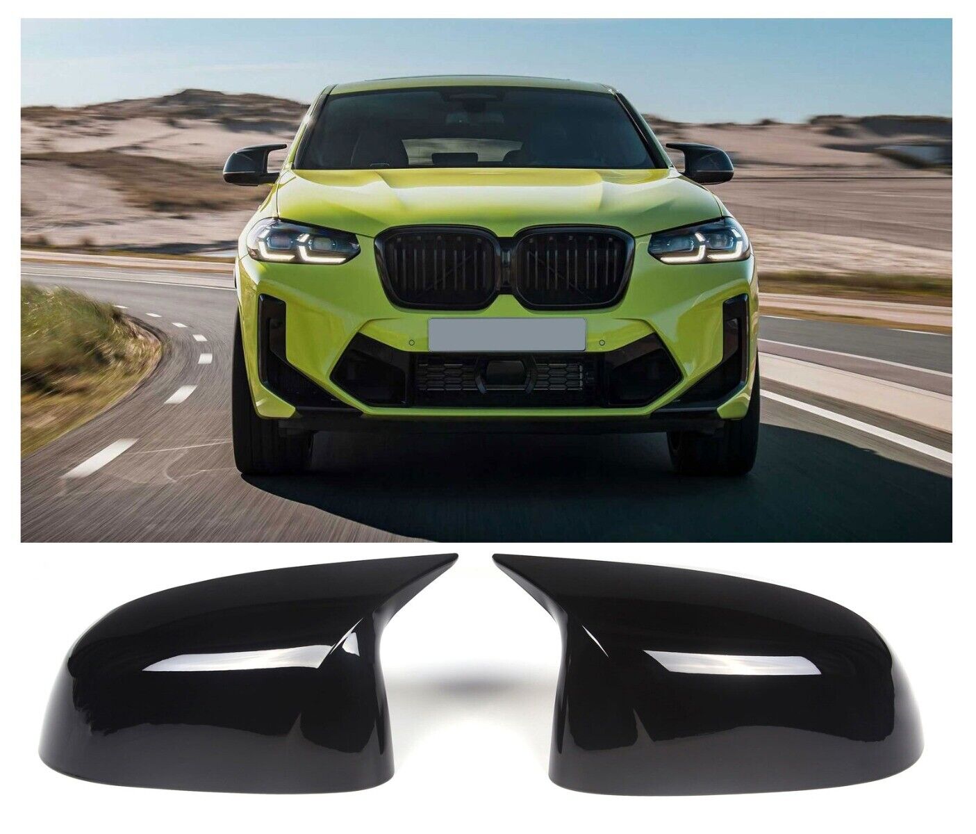 Adatto per BMW G01 G02 G05 G06 coprispecchi nero sport per la sostituzione