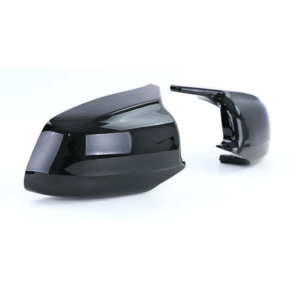 Gloss Black Sport Mirror Replacement Caps Fit For BMW 5 Series F10 F11 10-13 
