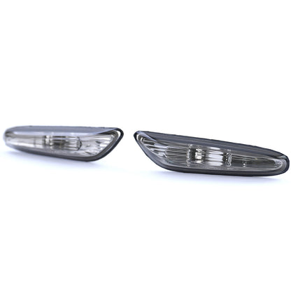 Indicatore di direzione nero fumè adatto per BMW Serie 3 E46 00-01 Serie 5 E60