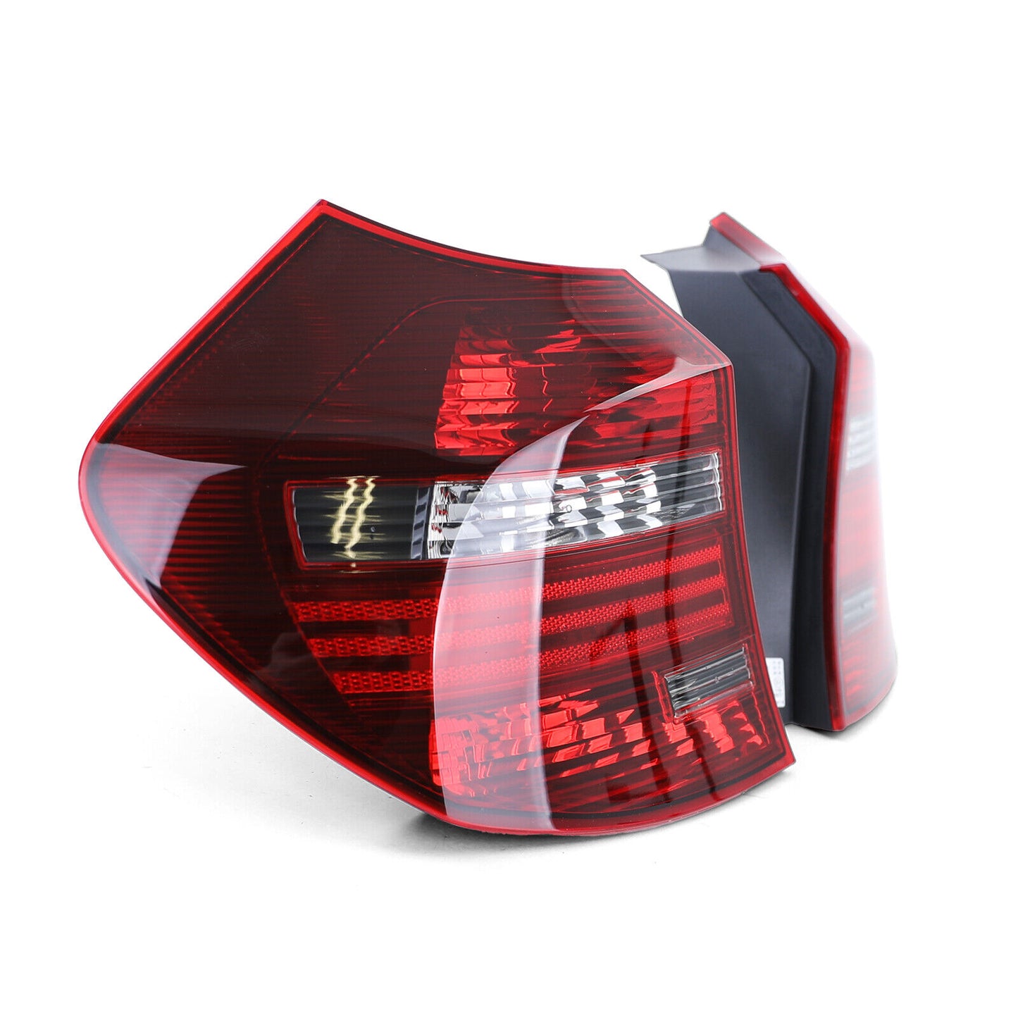 Coppia fanali posteriori fumé neri TYC adatti per BMW E81 E87 07-12 AUTOELEGANCERICAMBI