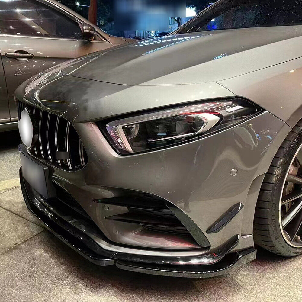 Front Spoiler Lip Suitable For Mercedes A-Class W177 V177 Sedan 