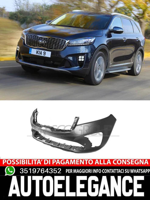 Paraurti Prasco Anteriore CON PRIMER FORI PDC+SUPPORTI per KIA SORENTO