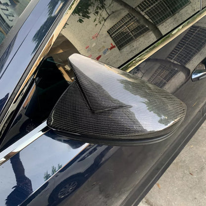 Calotte specchietti retrovisori esterni in vero carbonio per Audi C7 A6 S6 A6L RS6 12-18