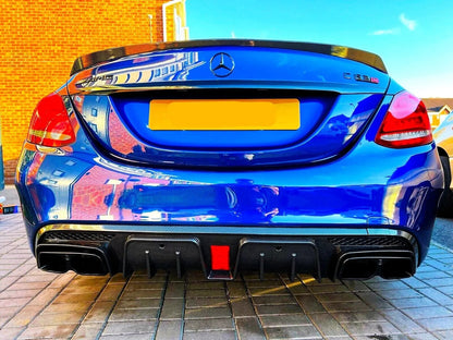 💥Carbon Fiber Spoiler Kit Fit For Mercedes C-Class W205 2014-2021💥