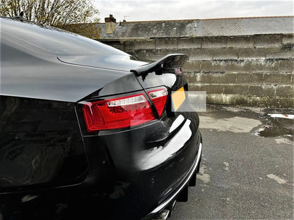😎KIT Spoiler Nero Lucido Adatto Per Audi A5 B8 8T Coupe😎