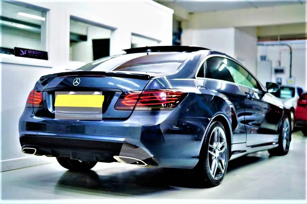 🔥KIT Gloss Black Spoiler Suitable For Mercedes E-Class Coupe W207 C207🔥