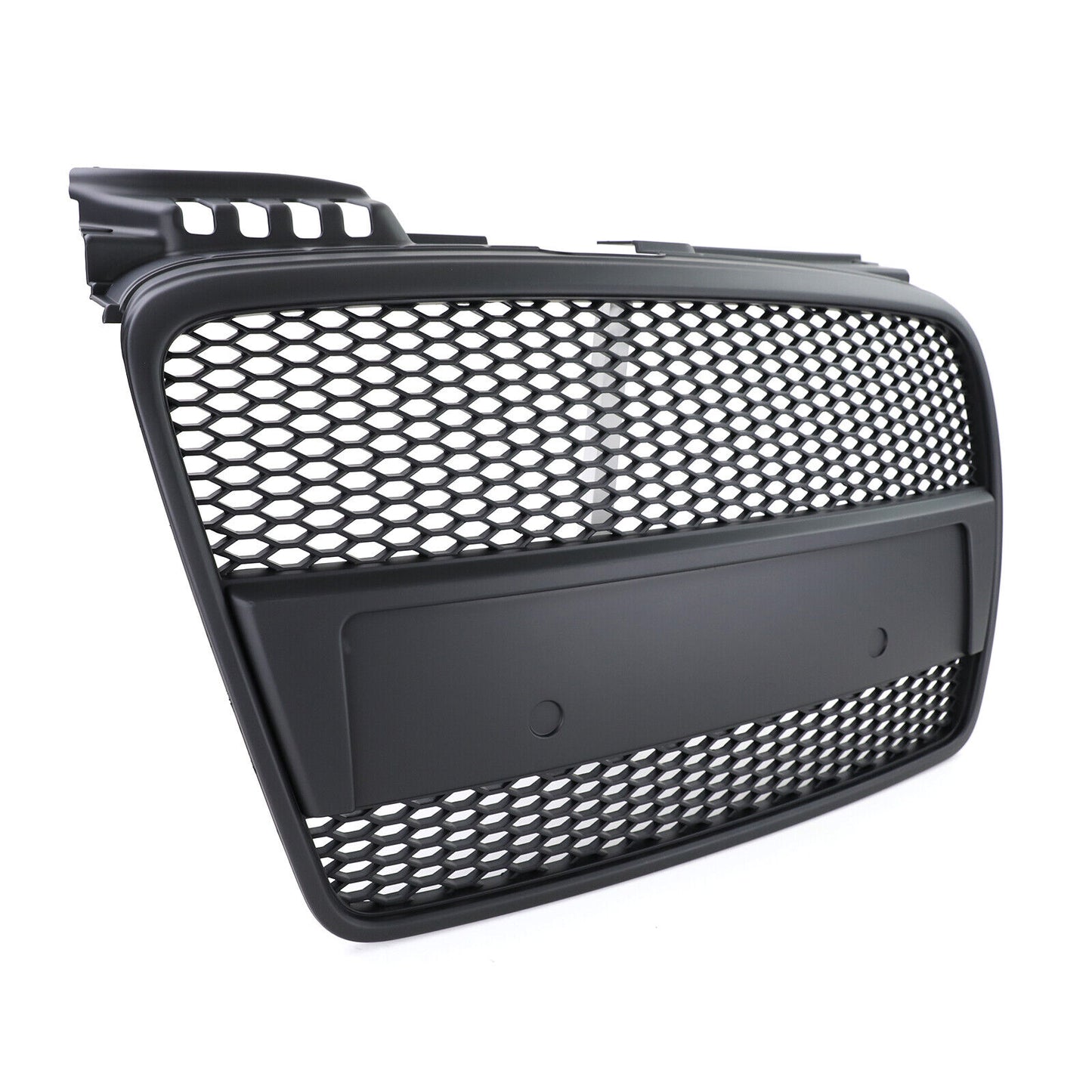 Aftermarket Gloss Black Honeycomb Sport Radiator Grille Compatible with Audi A3 8V 12-16 