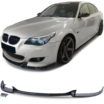 Gloss Black Front Spoiler Suitable For BMW 5 Series E60 E61 07-09 