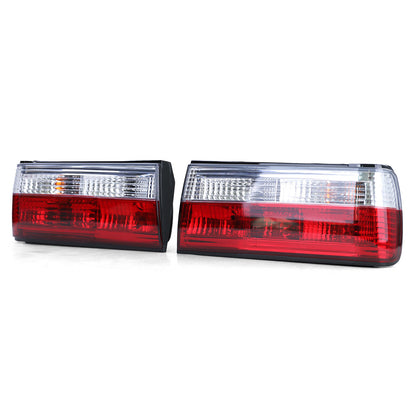 Fanali posteriori rosso chiaro adatto per BMW Serie 3 E30 facelift limousine