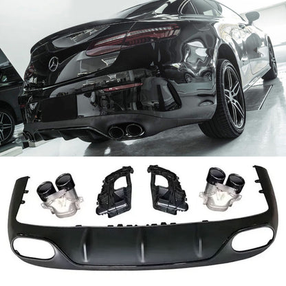 Adatto per Mercedes C238 A238 diffusore pre-lifting + mascherine di scarico