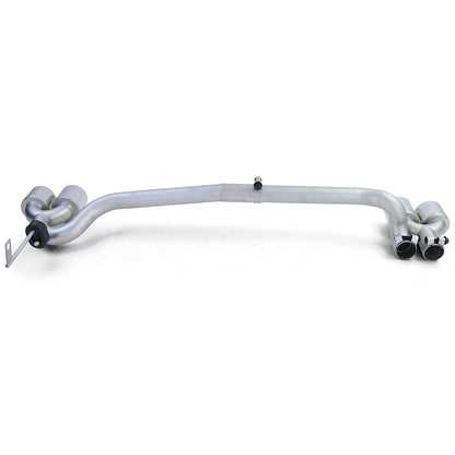 Terminale di scarico Duplex Sport Look Conversion compatibile per BMW F10 F11 520 525 528 530