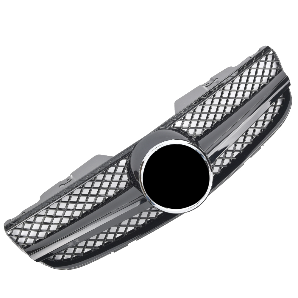 Griglia sportiva per Mercedes R230 SL 2006-2008 nero lucido AMG LOOK
