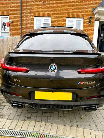 🖤Carbon Fiber Rear Spoiler KIT Fit For BMW X4 G02 X4M Sport🖤