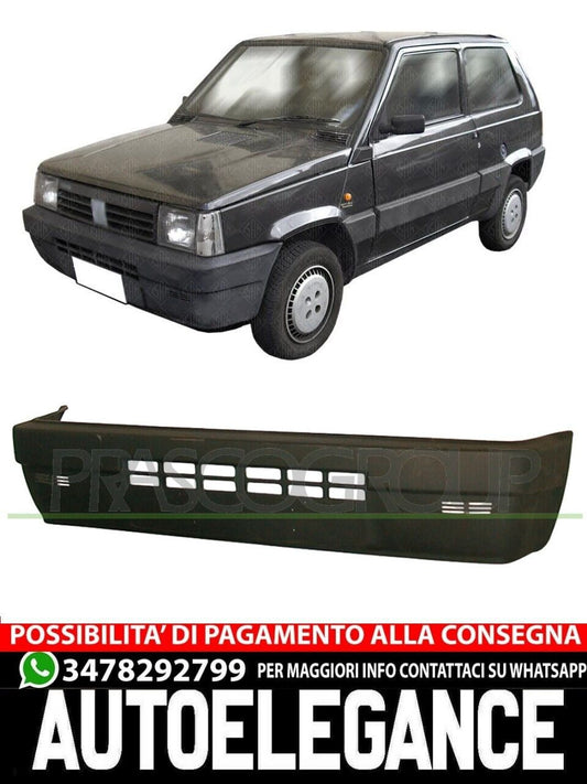 Prasco FT1211001 Paraurti Anteriore per Fiat Panda - Nero 7563521