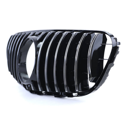 Griglia del radiatore sportiva nera cromata aftermarket compatibile con Mercedes GLC X253 Coupé C253 15-19