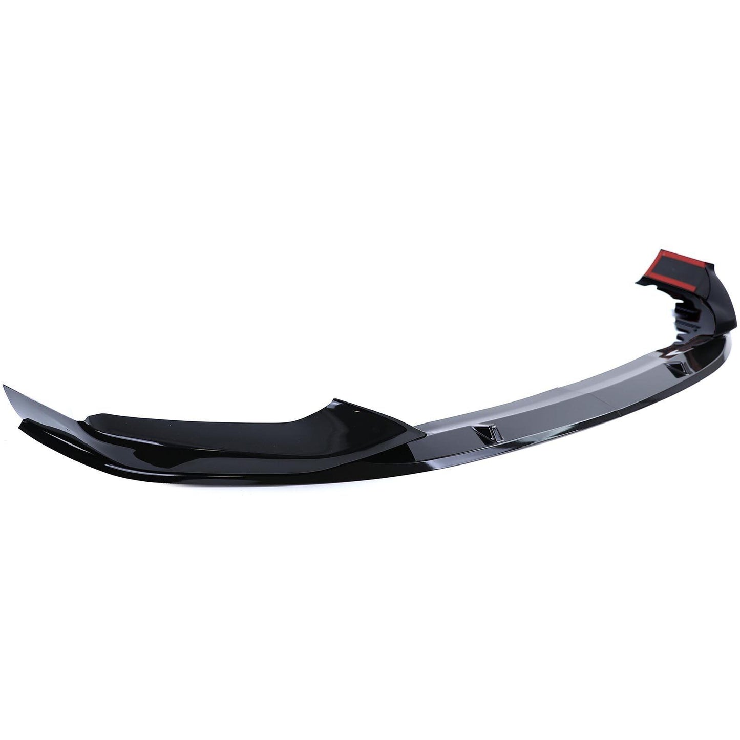 Paraurti a labbro spoiler anteriore nero lucido aftermarket compatibile con BMW Serie 5 G30 G31