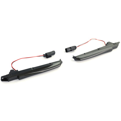 Indicatore di direzione laterale a LED nero adatto per BMW