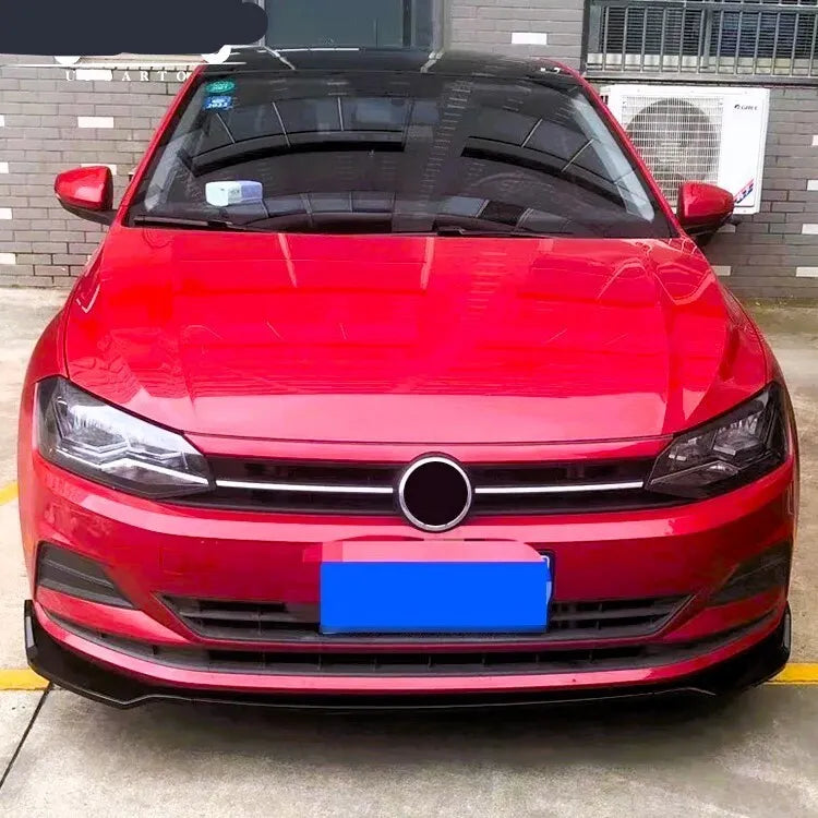 😎Glossy Black Splitter KIT suitable for VW Polo MK6 AW GTI R 2018+😎 