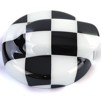 Coperchio serbatoio nero bianco per mini R56 R57 R58 R59 R60- AUTOELEGANCERICAMBI