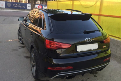 SPOILER ADATTO PER AUDI Q3 8U 2011-2018 LOOK RS DESIGN GREZZO