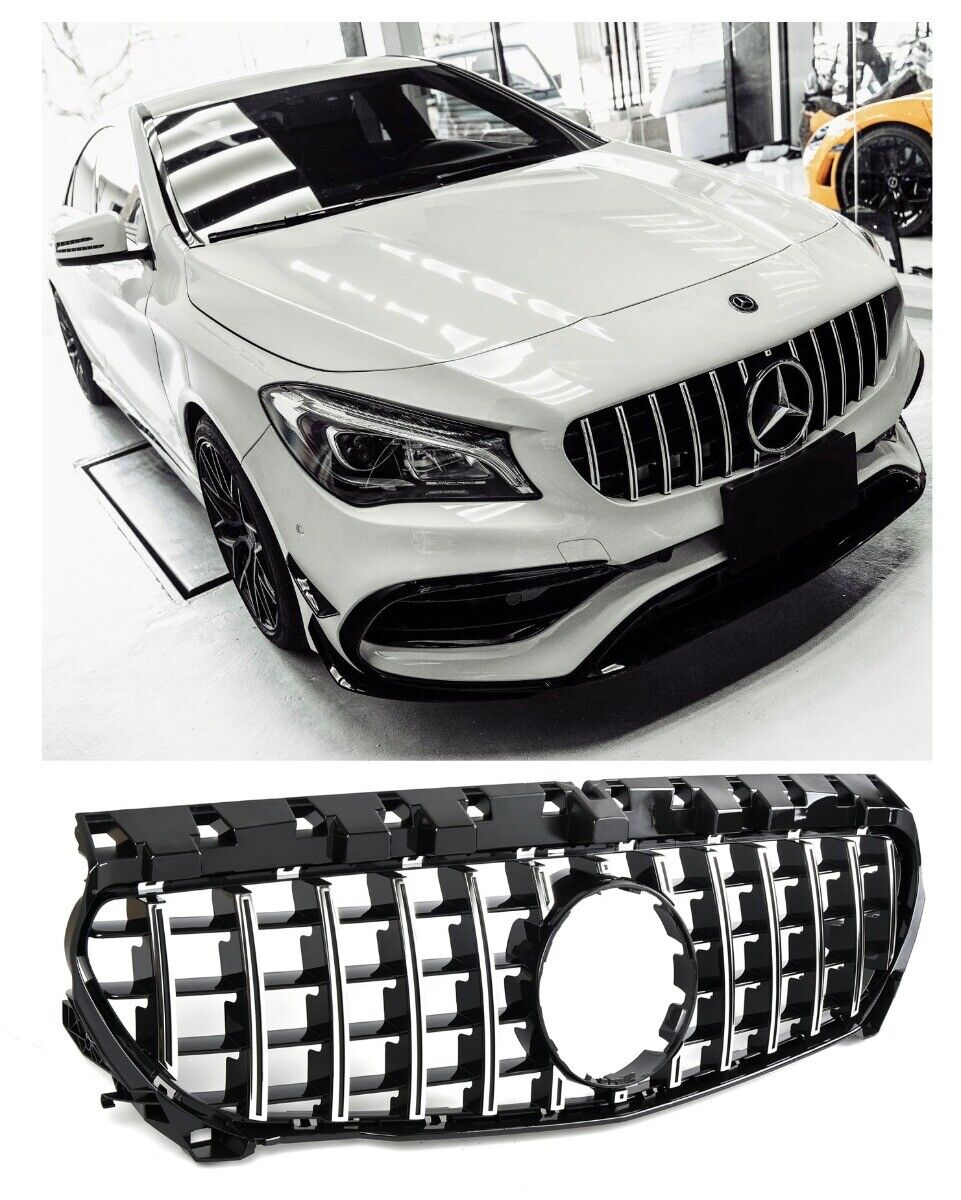 Griglia sportiva per Mercedes C117 Classe CLA in PANAMERICANA AMG LOOK