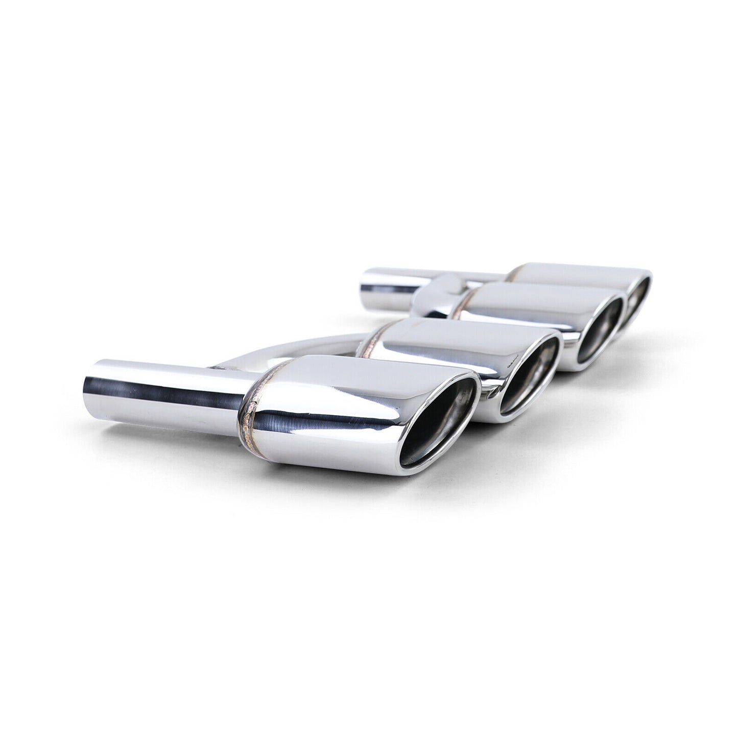 Terminali di scarico sportivi in acciaio inox aftermarket compatibile con Mercedes W204 W211 W164 W166 W221 R230