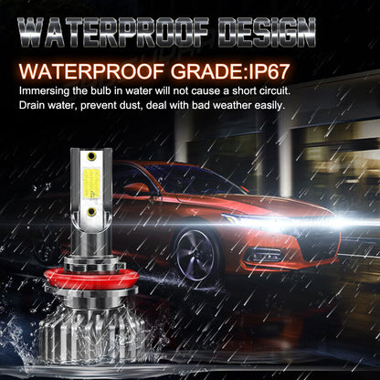 For Mazda 5 2007 2008 2009 -4x 9005 H7 LED Headlight H11 Fog Light Bulbs 6pcs 