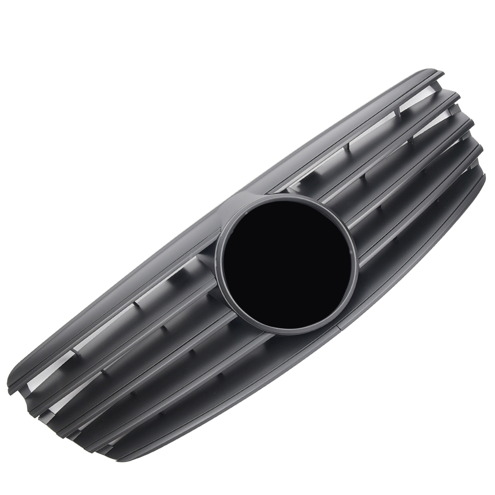 Sports grille for Mercedes W211 S211 E UNTIL 2006 matt black AMG LOOK 