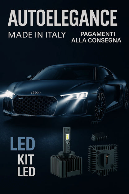 ❤️ KIT LED D3S 6000K BIANCO GHIACCIO ANABBAGLIANTI PER AUDI A7 SPORTBACK   ❤️