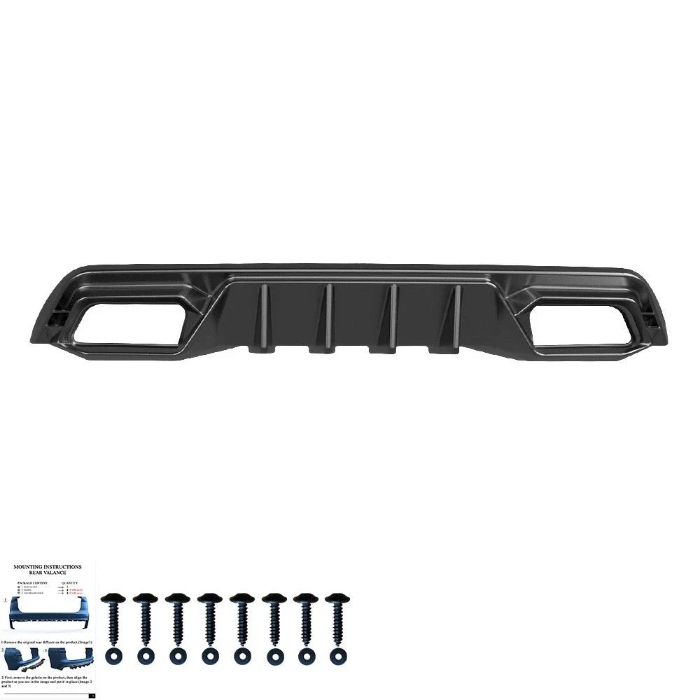 💕ART.6438 Diffusore Posteriore Adatto per Cupra Leon MK1 Dal 2020 💕